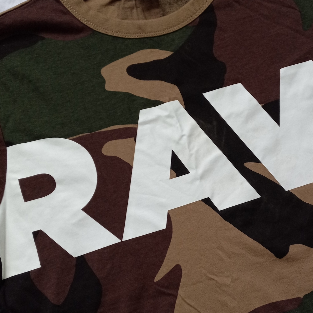 CAMO G-STAR RAW TEE - Picture 3 of 5
